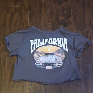 French Pastry Recipe Tag Tee in Dark Gray